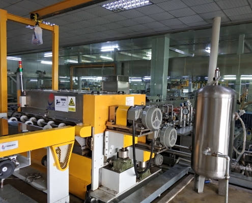 7628 glass fiber cloth on PCB production line